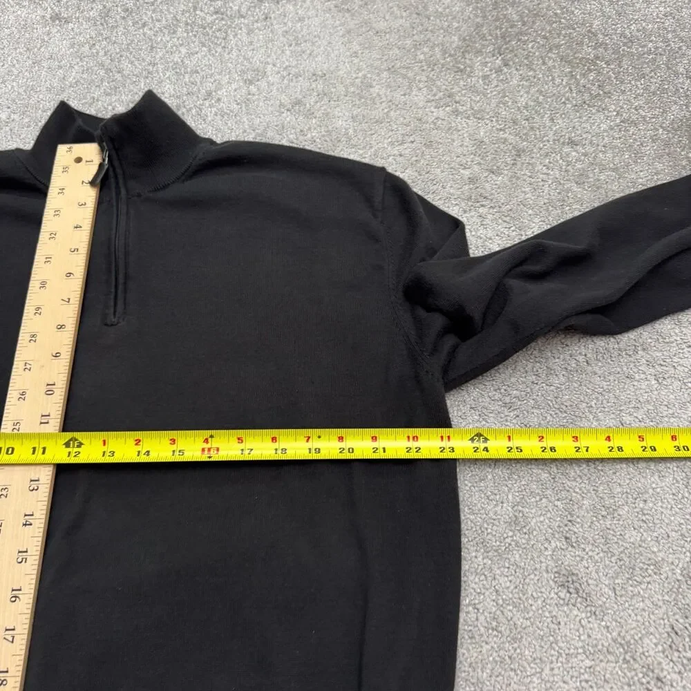Jos. A. Bank Signature Collection Knit Quarter Zip Sweater Mens 2XL Pima Cotton